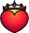 crowned heart