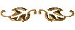 gold leaf divider bar