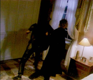 The right side of Natalie's bedroom, showing the closet and side window