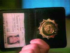Nick's police ID
