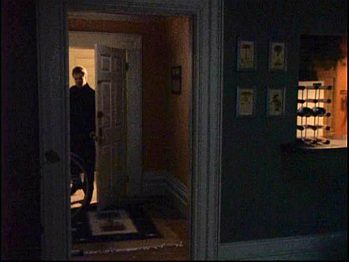 entrance hall to Tracy's apartment